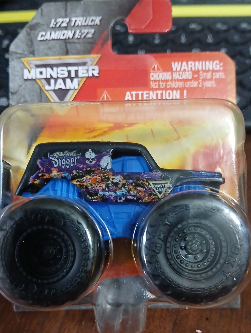 Son Uv-a  Digger Blue Monster JAM Truck